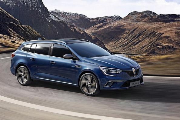 Vierde generatie Renault Megane Estate stationwagen