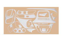 Iveco Daily 2014– Dashboard sierlijsten Carbonlook foto 1