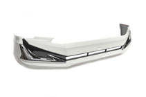 Toyota Land Cruiser Prado 150 2009–2023 Modelista V3-LED voor- en achterbumper lip kit (2017-) Witte kleur foto 9