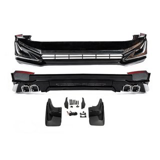 Modelista V3-LED voor- en achterbumper lip kit (2017-) Toyota Land Cruiser Prado 150 2009–2023 foto 2