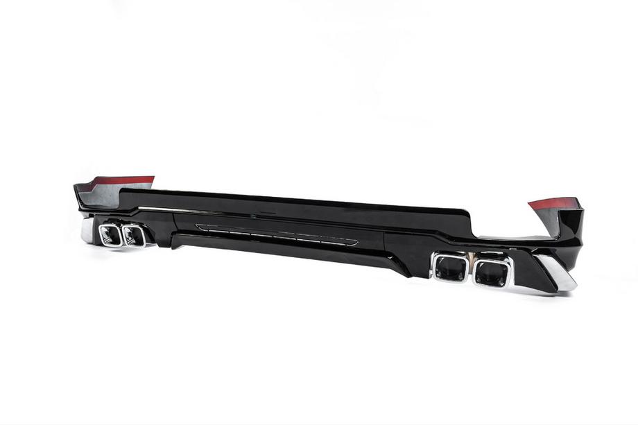 Toyota Land Cruiser Prado 150 2009–2023 Modelista V3-LED voor- en achterbumper lip kit (2017-) Foto 11