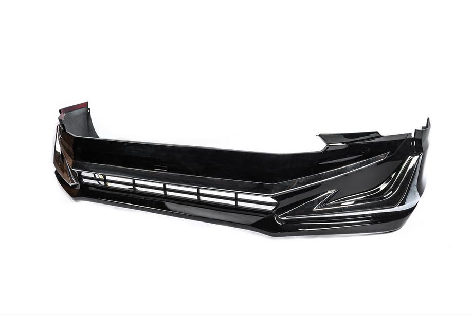 Toyota Land Cruiser Prado 150 2009–2023 Modelista V3-LED voor- en achterbumper lip kit (2017-) Foto 8