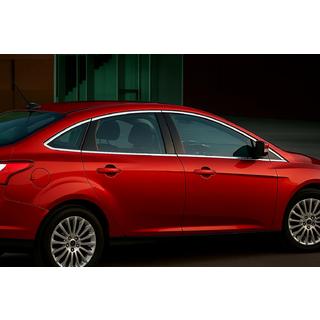 Complete raamomlijsting Sedan (12-delig, RVS) foto 1