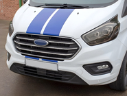 Ford Custom 2013–2022 RVS grillelijsten 2018+ (4 st.) foto 1