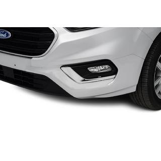 RVS sierlijsten voor mistlampen 2018+ (set van 2) Ford Custom 2013–2022 foto 1