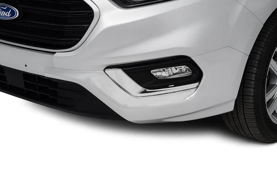 Ford Custom 2013–2022 RVS sierlijsten voor mistlampen 2018+ (set van 2) Carmos - Turks staal Image