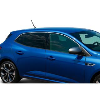 Bovenste raamomlijsting (HB, 6-delig, RVS) Renault Megane IV 2016–2025 foto 1