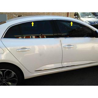 Bovenste raamomlijsting (Sedan, 6-delig, RVS) Renault Megane IV 2016–2025 foto 1