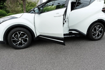 Toyota C-HR 2016–2023 OmsaLine deurstrips (4 st., RVS) foto 3