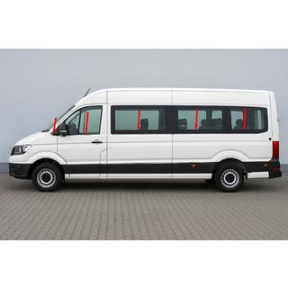 Onderste raamsierlijsten lange wielbasis (10 st., RVS) foto 1