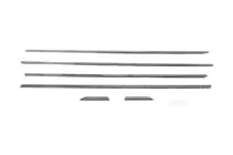 Volkswagen Jetta 2011–2018 Onderste raamlijsten (set 6 st., RVS) foto 8