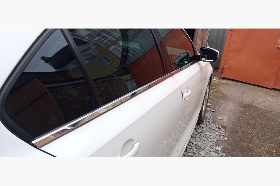Volkswagen Jetta 2011–2018 Onderste raamlijsten (set 6 st., RVS) OmsaLine - Italiaans roestvrij staal Foto 2