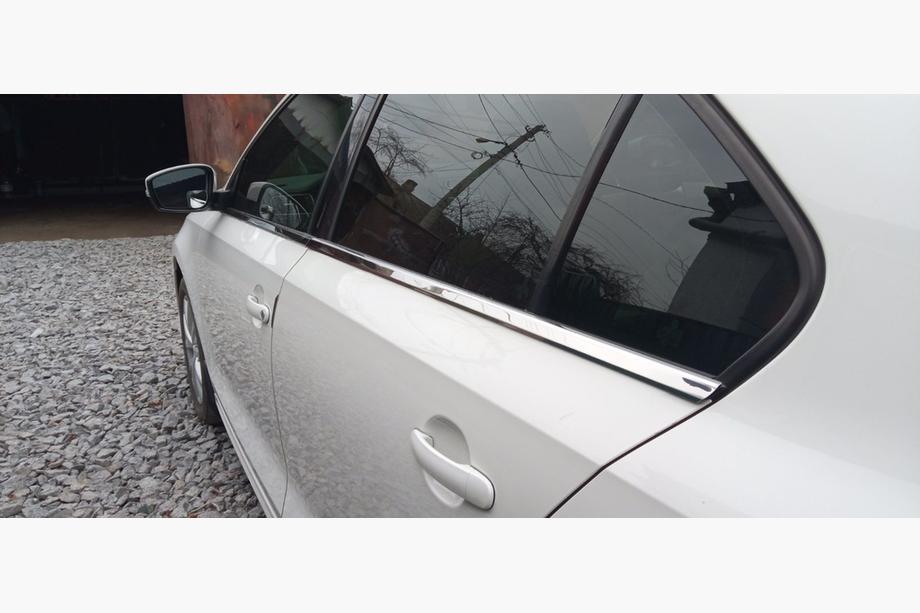 Volkswagen Jetta 2011–2018 Onderste raamlijsten (set 6 st., RVS) OmsaLine - Italiaans roestvrij staal Foto 5
