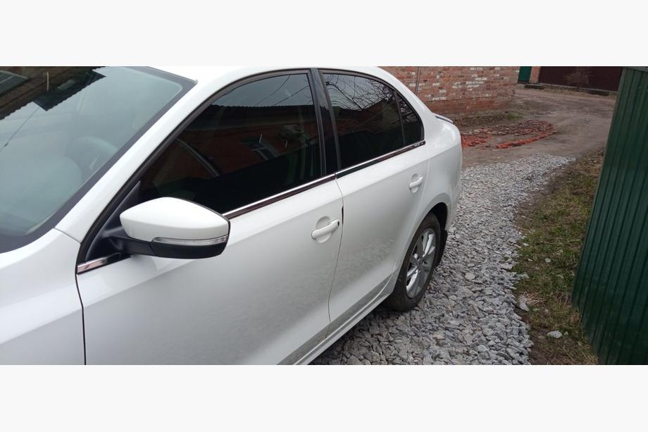 Volkswagen Jetta 2011–2018 Onderste raamlijsten (set 6 st., RVS) OmsaLine - Italiaans roestvrij staal Foto 6