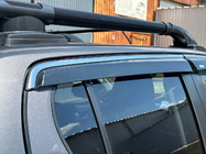 Toyota Hilux 2015– Raamwindschermen met chromen sierlijst (set van 4, Niken) foto 7