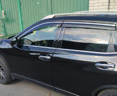 Nissan X-trail T32/Rogue 2014–2021 Raamwinddeflectoren met chroomlijst (4 stuks, Niken) foto 1