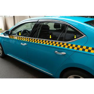 Onderste raamomlijsting (RVS) Skoda Superb 2015–2024