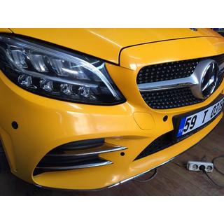 Chroom mistlampafdekkingen voor AMG (4 stuks) foto 2