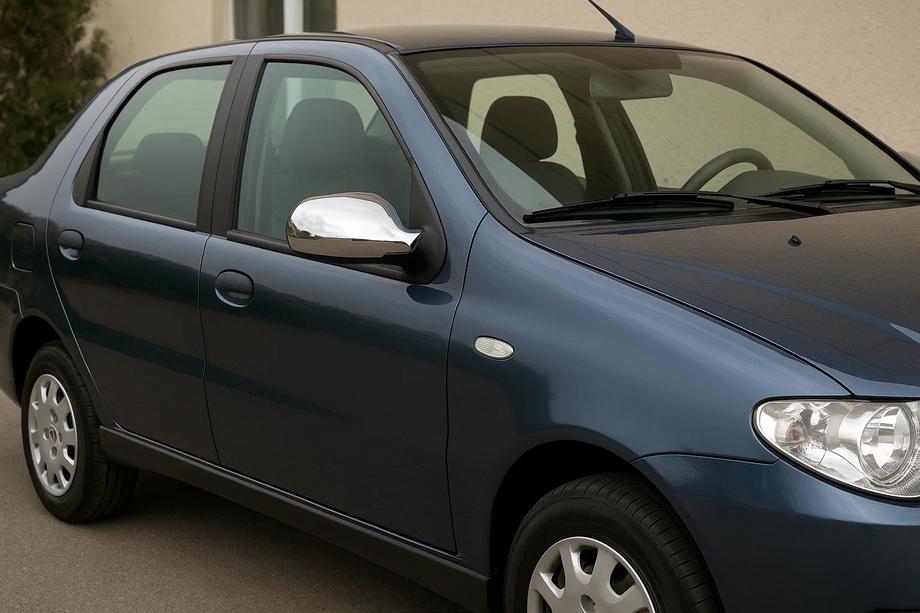 Fiat Albea 2002–2012 Spiegelkappen (2011↗, 2 stuks, kunststof) Foto 2