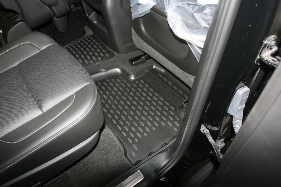 Chevrolet Tahoe 2014–2019 (2015↗) 3D rubberen automatten voor het interieur (4 stuks, Novline) Foto 3