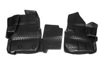 Ford Custom 2013–2022 3D rubberen automatten voor het interieur (2 stuks, Novline) 1 + 2 stoelen (Variant 1) foto 2