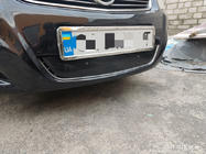Opel Zafira B 2005–2011 Winterafdekking voor grille (2008-2011) Mat foto 2