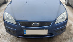Ford Focus II 2005–2008 Winterafdekking voor de grille Mat foto 1