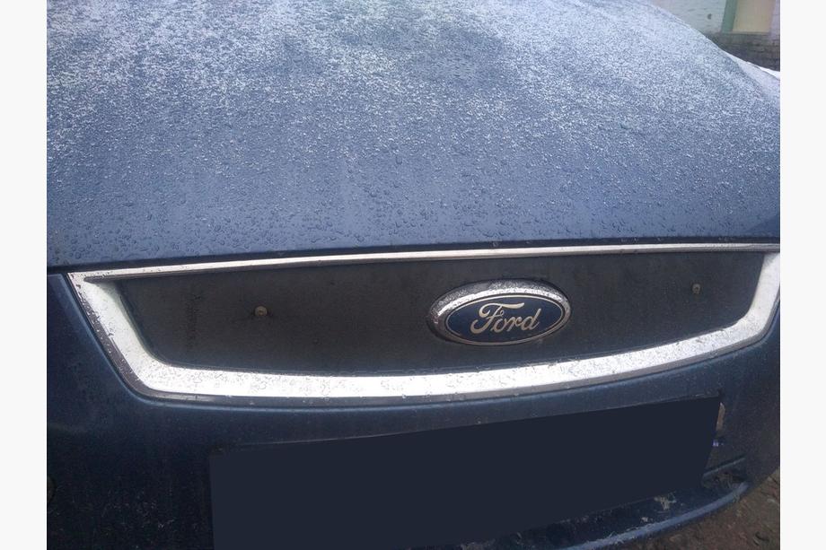 Ford Focus II 2005–2008 Winterafdekking voor de grille Glanz Foto 2
