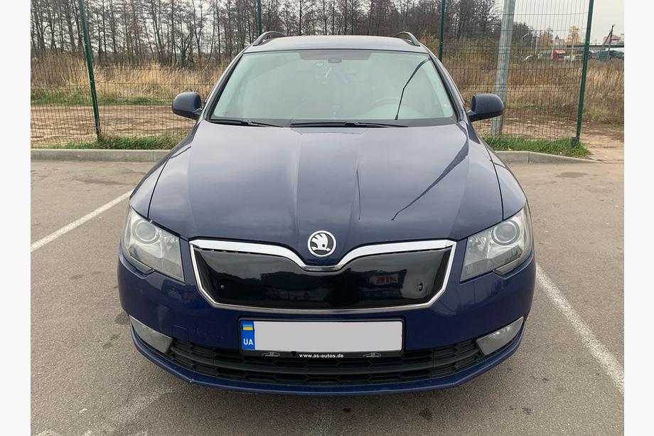 Skoda Superb 2009–2015 Winterafdekking radiatorrooster (boven, 2013-2015) Image