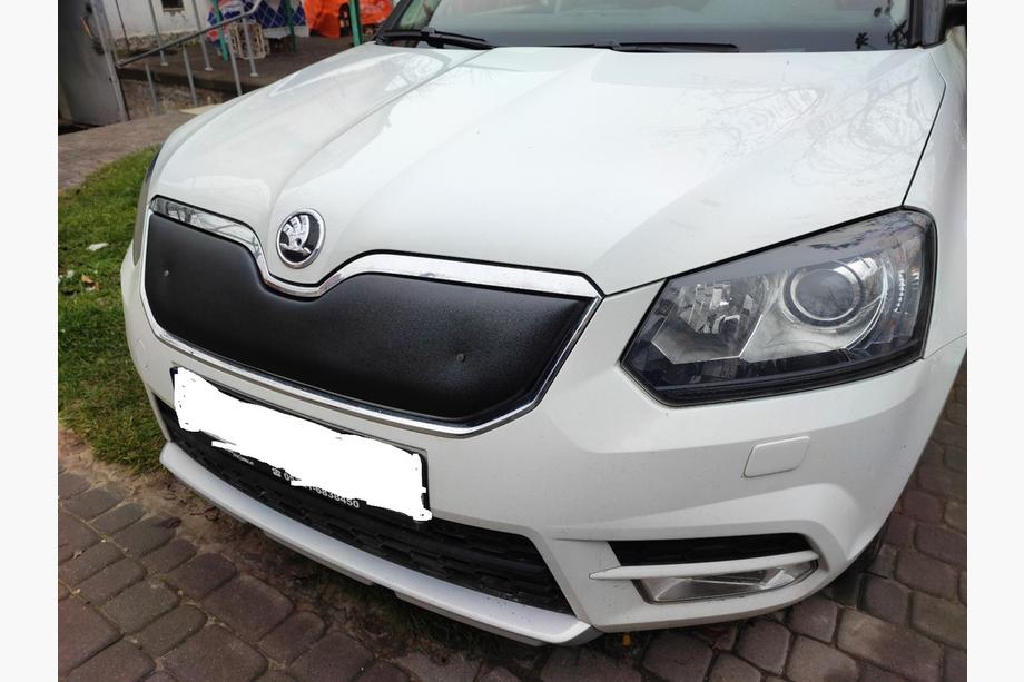 Skoda Yeti 2009–2017 Winterafdekking voor grille (bovenste, 2013+) Mat Image
