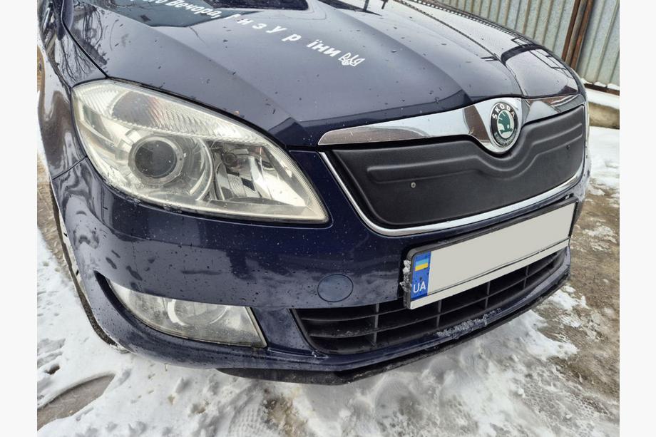 Skoda Roomster 2006–2015 Winterafdekking voor grille (2010+, bovenste) Image