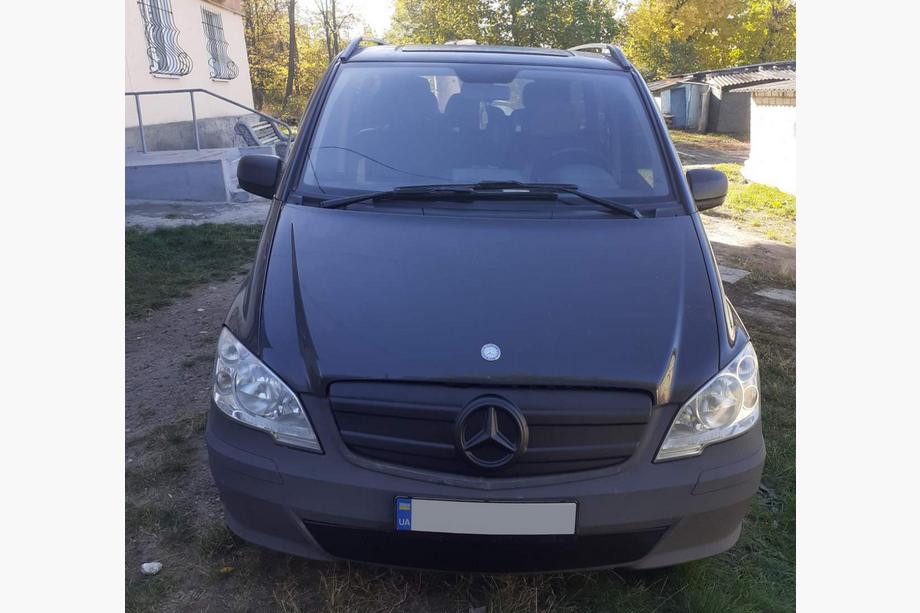 Mercedes Vito W639 2004–2014 Winterafdekking voor grille V2 (2010-2015) Mat Image
