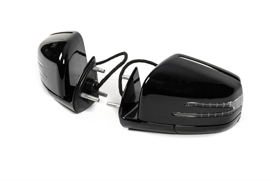 Mercedes ML W164 2005–2011 Facelift buitenspiegels (2 stuks, zwart) Foto 2