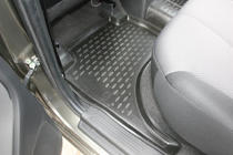 Mitsubishi L200 2015–2024 3D rubberen automatten voor interieur (4 stuks, Novline) Budget uitvoering foto 6
