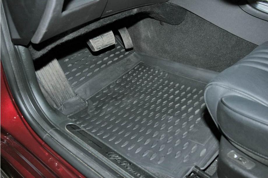 Alfa Romeo 159 2005–2011 Rubberen vloermattenset voor interieur (4 stuks, Novline) Foto 2