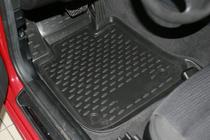 BMW 1 Serie E81/E82/E87/E88 2004–2011 Rubberen automatten (4 stuks, Novline) 3D foto 2