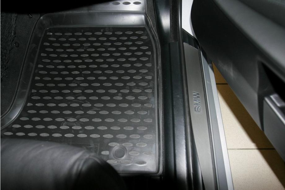 BMW 5 Serie E60/E61 2003–2010 Rubberen vloermatten voor het interieur (4 stuks, Novline) Variant 2 Foto 4