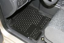 Chery A13 2008–2019 Rubberen vloermattenset voor interieur (4 stuks, Novline) foto 2