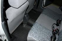 Chevrolet Lanos 1998–2017 Rubberen vloermattenset voor interieur (4 stuks, Novline) foto 3