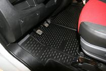 Fiat Ducato 2006–2025 (2012↗) Rubber automatten voor het interieur (2 stuks, Novline) foto 2