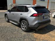 Toyota Rav 4 2019–2025 Side steps Allmond Grey (2 stuks, aluminium) foto 4