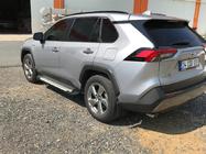 Toyota Rav 4 2019–2025 Side steps Allmond Grey (2 stuks, aluminium) foto 5