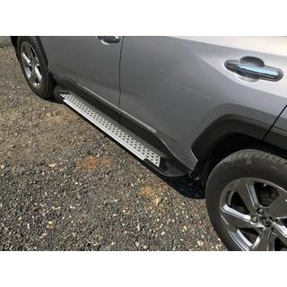 Side steps Allmond Grey (2 stuks, aluminium) Toyota Rav 4 2019–2025 foto 2