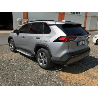 Side steps Allmond Grey (2 stuks, aluminium) Toyota Rav 4 2019–2025 foto 4