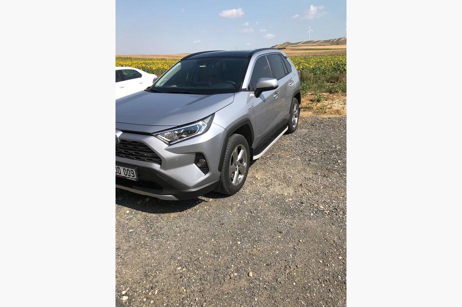 Toyota Rav 4 2019–2025 Side steps Tayga Grey (set van 2, aluminium) Foto 7