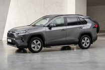 Toyota Rav 4 2019–2025 Side steps Bosphore Grey (set van 2, aluminium) foto 1