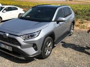 Toyota Rav 4 2019–2025 Side steps Maydos V2 (set 2 stuks, aluminium met RVS) foto 3