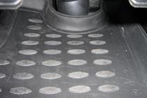 Ford Transit 2000–2014 (2006↗) Rubber mattenset interieur (2 stuks, Novline) handgeschakeld (Variant 2) foto 3
