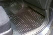 Honda FR-V 2004–2009 Rubberen vloermattenset voor interieur (4 stuks, Novline) foto 4