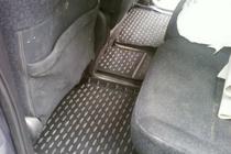 Honda FR-V 2004–2009 Rubberen vloermattenset voor interieur (4 stuks, Novline) foto 5